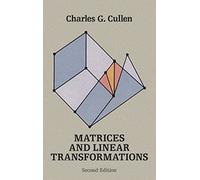 Matrices and Linear Transformations