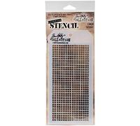 Matrices Anonymous Ths061 Tim Holtz Couches Pochoir, Multicolore, 4.125 X 21,6 cm