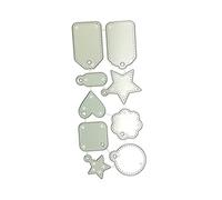 Matrices de découpe 3D en forme de ballon pour la fabrication de cartes, la décoration, le scrapbooking, les enfants et les amoureux