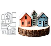 Matrices de découpe 3D en métal faites à la main, pour Noël, scrapbooking, décoration de photo, gaufrage, fabrication de cartes