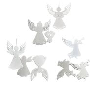 Matrices de Découpe, Cutting Dies Forme D'Ange Pochoir à Découper en Métal Matrice de Découpe Scrapbooking Bricolage Gaufrage Outil Pochoir Découpage pour Diy Sapin de Noël Carte Décor Fête
