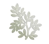 Matrices de découpe de feuilles de branche d ' arbre, moule de pochoir fait à la main, de gaufrage pour adultes, projets d ' artisanat de bricolage, matrices de découpe en métal