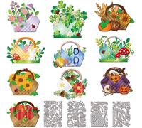 Matrices De Découpe De Fleurs De Cerisier Pochoirs De Gaufrage De Découpe De Plantes Pour Bricolage Matrices De Découpe De Fleurs De Scrapbooking Pour Album Photo Décor De Journaux