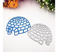 Matrices De Découpe De Maison De Glace, Pochoir Pour Scrapbooking, Bricolage Album Timbre Papier, Décor Artistique