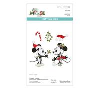 Matrices de découpe de Noël classiques en forme de souris de la collection de Noël The Say Cheese Classic Mouse