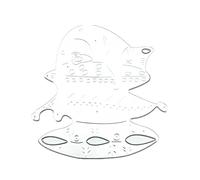 Matrices de découpe en acier au carbone faites à la main, fournitures de création artistique pour cartes d'anniversaire, de vœux, de messages, pour la fabrication de cartes