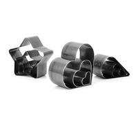 Matrices de découpe en cuir, 9 pièces en forme de coeur Pentagramme étoile en forme de goutte moule en cuir moule en cuir moule de découpe Die Craft modèle Cutter pour faire des