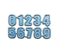 Matrices de découpe en forme de chiffres pour la fête des mères, la Saint-Valentin, Noël, un anniversaire - Pour loisirs créatifs - Album photo