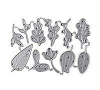 Matrices de découpe en forme de feuilles d'arbre, cartes de vœux, messages, album photo, fabrication de cartes de bénédiction, gaufrage de feuilles