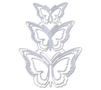 Matrices de découpe en forme de papillon pour la fabrication de cartes, le scrapbooking, les albums en papier, les pochoirs papillon pour la peinture