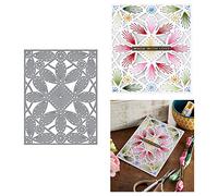 Matrices de découpe en métal avec cadre en forme de pétale cousu, pochoirs de découpe pour bricolage, scrapbooking, cartes, gaufrage décoratif, pour scrapbooking, fabrication de cartes