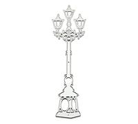 Matrices de découpe en métal en forme de lampadaire pour scrapbooking, album, cartes, gaufrage, décoration artisanale