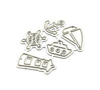 Matrices de découpe en métal en forme de phare de voile, pochoir pour scrapbooking, timbre, carte en papier, gaufrage, décoration, loisirs créatifs, boucles d'oreilles, matrices de découpe à franges
