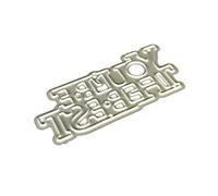 Matrices de découpe en métal « You are the best » - Pochoir pour scrapbooking, timbres, cartes, gaufrage, décoration - Pour la fabrication de cartes et la découpe en métal