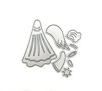 Matrices de découpe faites à la main en acier au carbone - Motif petit bébé tenant l'espoir - Art - Scrapbooking - Décoration - Modèle de gaufrage en acier au carbone