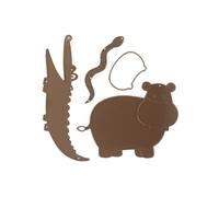 Matrices de découpe hippopotame et cie -