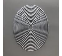 Matrices de découpe ovales en métal pour la fabrication de cartes, gaufrage, album photo, timbres, modèles d'artisanat, pochoirs, scrapbooking, fabrication de cartes, accessoires de découpe