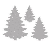 Matrices de découpe Sapins - 3 pièces - Rayher G