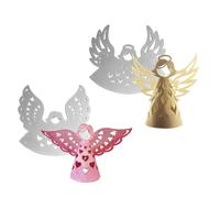 Matrices de Découpe Scrapbooking Ange Cutting Dies Métal Pochoirs de Gaufrage Matrice de D'Ange Pendentif de Noël Bricolage Outil Gaufrage Décoration pour Fête Mariage Anniversaire