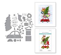 Matrices de découpe Yuletide Ride de la collection Wonderland