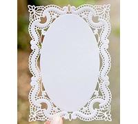 Matrices de découpe YunTrip pour la fabrication de cartes, cadre rectangulaire en dentelle, pochoir de découpe en métal, pochoir de gaufrage pour bricolage, scrapbooking, créatifs, cartes en papier