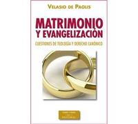 Matrimonio Y Evangelización - [Livre en VO] De Paolis, Velasio (Auteur)