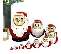 Matriochkas Russes | Compactes Peintes à la Main - Poupées Russiennes en Bois - pour Le Manteau de Cheminée dans La Chambre des comme Table de Fête Centre