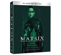 Matrix 1 - 4 (1999, 2003, 2003, 2021) (Blu Ray 4k Ultra Hd)
