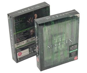 Matrix 1999 4k Ultra Hd Blu-Ray + Blu-Ray Steelbook Titans Of Cult Zone Libre