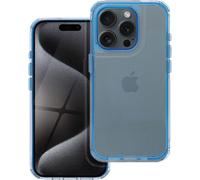 Matrix Clear Case Étui pour téléphone portable compatible avec l'iPhone 16e (SE 4 2025) bleu