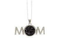 Matrix Collier avec formules mathématiques - Cadeau de fête des mères pour maman, grand-mère, grand-mère, M