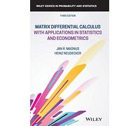 Calcul différentiel matriciel – Applications en statistiques et économétrie – Wiley-VCH