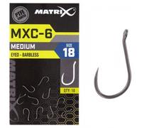 Matrix MXC-6 Eyed Medium Barbless 14