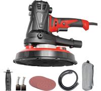Matrix Ponceuse à sec professionnelle 1280W Ponceuse de plafond Ponceuse murale DWS 1280-2 | 225mm | 230V | avec tuyau d'aspiration