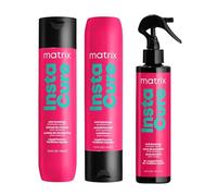 Matrix, Routine Anti-Casse pour Cheveux Secs et Abîmés, Renforce la Fibre et Réduit l'Apparition des Fourches, Protéines Liquides, Instacure