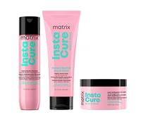 MATRIX - Routine Réparatrice - Shampoing + Masque + Baume - Répare et Renforce les liaisons, Adoucie et Lisse - Instacure Build-A-Bond