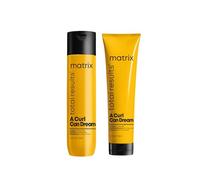 Matrix, Shampoing & Masque Nourrissants pour Cheveux Bouclés, Extrait de Miel de Manuka, Total Results, A Curl Can Dream, 300 ml + 280 ml