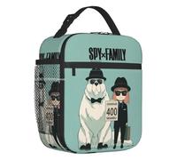 MATRIXX Pour SP-Y×FAMI-LY Sacs Repas, Mode Impression Sac à Lunch Isolé, de pour Femmes Hommes Enfants et étudiants Voyag.e(A1)
