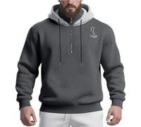 MATRIXX Sweat a Capuche Femme Muscle Car Enthusiast, Pulls Chaud Décontracté Confortable, Sweatshirt à Capuche pour Hiver et Automne, après(DarkGrey,L)