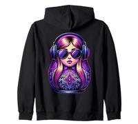 Matryoshka Russe Musique Russie Matryoshka Russe Sweat à Capuche