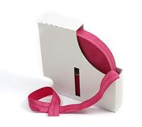 Matsa Lisser, Ruban Pliable de 19 mm, Bande pour Plier Le Biais élastique, Haute élasticité, pour Masques, Couture, vêtements, travaux manuels, Bricolage, Tissu, Fuchsia, 20 m