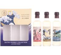 Matsui Whisky THE MATSUI Single Malt Japanese Whisky Set 48% Vol. 3x0,2l in Giftbox