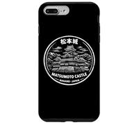 Matsumoto Tampon Château Anime Otaku Souvenir Japonais Kanji Coque pour iPhone 7 Plus/8 Plus