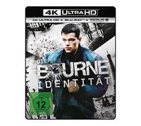 DIE BOURNE IDENTITÄT - 4K 2 ULTRA HD BLU-RAY NEUF MATT DAMON/BRIAN COX/+