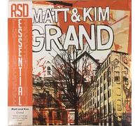 Matt & Kim - Grand (Yellow w/ Orange & Black Splatter Vinyl + Orange 7") [VINYL]