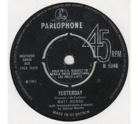 MATT MONRO - YESTERDAY 7 INCH (7" VINYL 45) UK PARLOPHONE 1965