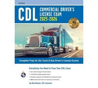 Matt Mosher CDL - Commercial Driver's License Exam, 2025-2026 (Poche)