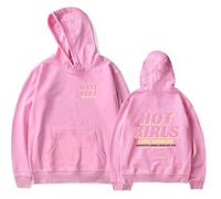 Matt Rife Merch Sweat à capuche à manches longues unisexe avec inscription « Love Comedy Club », rose, 4XL