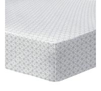MATT & ROSE Drap Housse 140x200 cm Tendance CÉRAMIQUE | 100% Coton | Oeko-Tex | Kaki