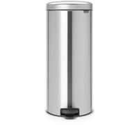 BRABANTIA Poubelle à pédale NewIcon 30L Acier mat